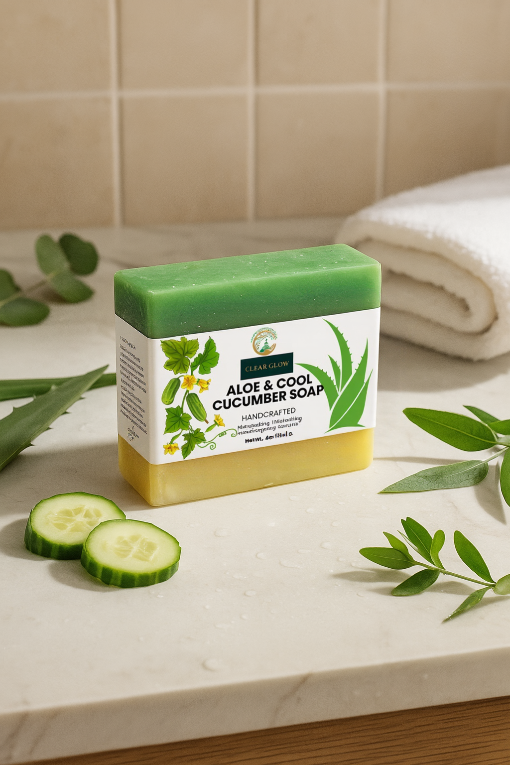 Aloe & Cool Cucumber Soap
