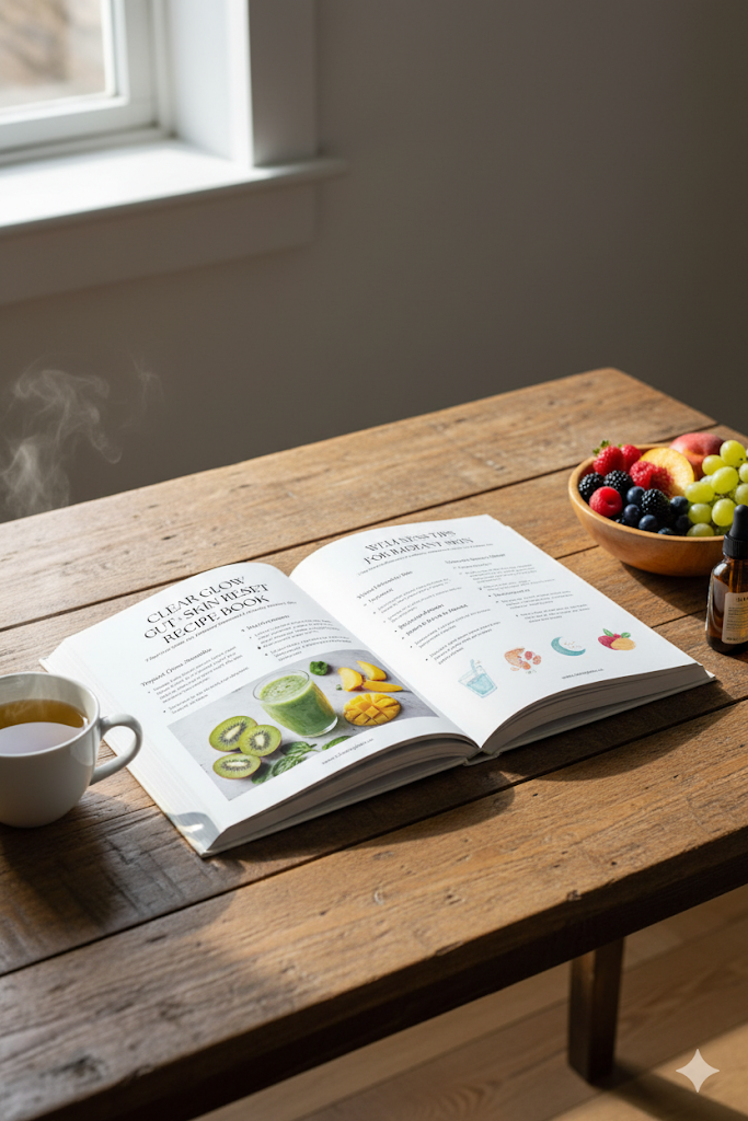 Clear Glow Gut+Skin Reset Recipe E-Book (Digital Product)