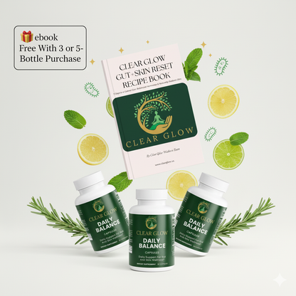 Clear Glow Gut+Skin Reset Recipe E-Book (Digital Product)